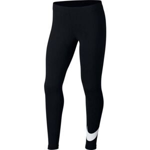 Nike NSW FAVORITES SWSH Legging lányoknak, fekete, méret
