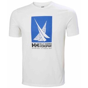 Helly Hansen HP RACE GRAPHIC Férfi póló, fehér, méret