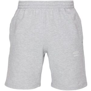 Umbro FRENCH TERRY SHORT ESSENTIALS Férfi melegítő rövidnadrág, szürke, méret