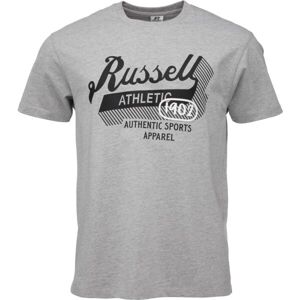 Russell Athletic T-SHIRT M Férfi póló, szürke, méret