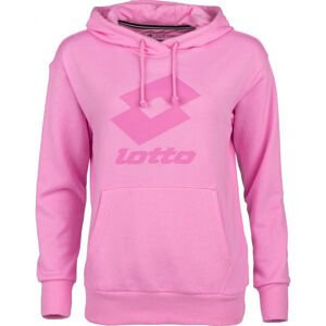 Lotto SMART W II SWEAT HD FT Női pulóver, rózsaszín, méret
