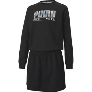 Puma ALPHA DRESS G Sportos ruha, fekete, méret