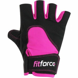 Fitforce K8 Női fitness kesztyű, rózsaszín, méret S