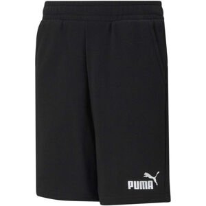 Puma ESS SWEAT SHORTS B Fiú rövidnadrág, fekete, méret