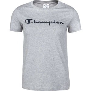Champion CREWNECK T-SHIRT Női póló, szürke, méret
