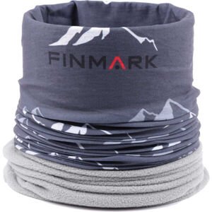 Finmark FSW-114 Multifunkcionális kendő, sötétszürke, méret