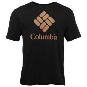 Columbia CSC BASIC LOGO SHORT SLEEVE Férfi póló, fekete, méret