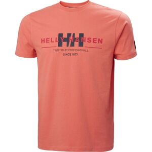 Helly Hansen RWB GRAPHIC T-SHIRT Férfi póló, lazac, méret