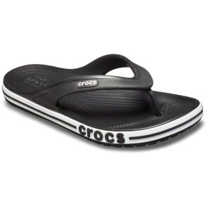 Crocs BAYABAND FLIP Uniszex flip-flop papucs, fekete, méret 36/37