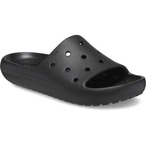 Crocs CLASSIC SLIDE V2 Uniszex papucs, fekete, méret 43/44