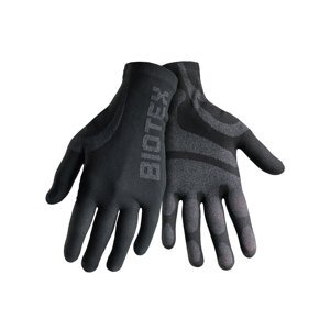 BIOTEX Kerékpáros kesztyű hosszú ujjal - LIMITLESS - fekete