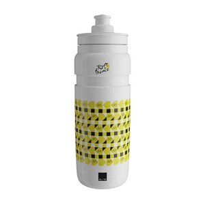 ELITE Kerékpáros palack vízre - FLY TDF 750ml - sárga/fehér