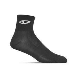 GIRO Klasszikus kerékpáros zokni - COMP RACER - fekete