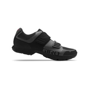 GIRO Kerékpáros cipő - BERM - szürke/fekete