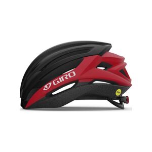 GIRO Kerékpáros sisak - SYNTAX MIPS - fekete/piros