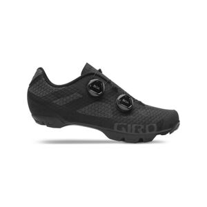 GIRO Kerékpáros cipő - SECTOR - fekete/szürke