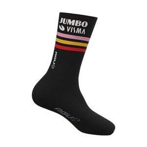 AGU Klasszikus kerékpáros zokni - JUMBO-VISMA TRIPLE VICTORY 2023 - fekete