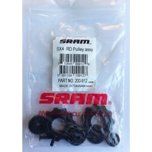 SRAM PULLEYS X4/SX4 - fekete