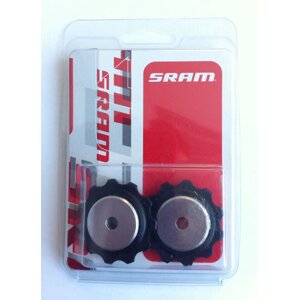 SRAM PULLEYS  05-07 X0, 07-09 X9 SHORT CAGE, 08-09 X7 - fekete