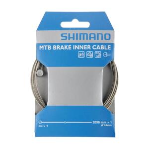 SHIMANO fékbowden - BRAKE CABLE MTB 1,6x2050mm - ezüst