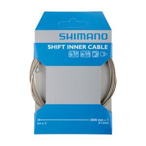 SHIMANO váltóbowden - CABLE MTB/ROAD 1,2x3000mm - ezüst