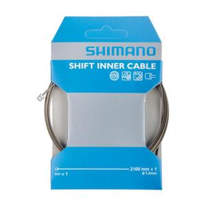 SHIMANO váltóbowden - CABLE MTB/ROAD 1,2x2100mm - ezüst