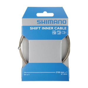 SHIMANO váltóbowden - CABLE MTB/ROAD 1,2x2100mm - ezüst