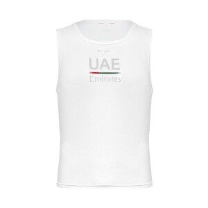 PISSEI Ujjatlan kerékpáros póló - UAE TEAM EMIRATES 23 - fehér