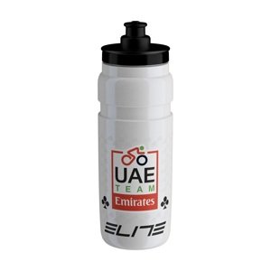 ELITE Kerékpáros palack vízre - FLY 750 UAE TEAM EMIRATES 2024 - fehér/piros