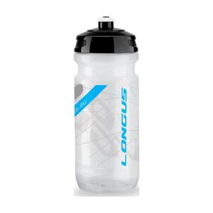 LONGUS Kerékpáros palack vízre - TESA 600ml - áttetsző/kék