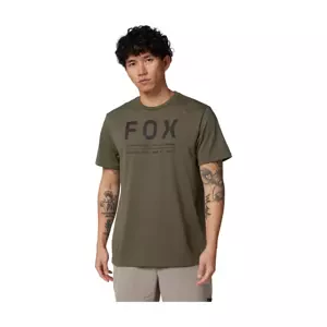 FOX Rövid ujjú kerékpáros póló - NON STOP SS TECH - zöld