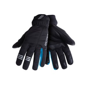 BIOTEX Kerékpáros kesztyű hosszú ujjal - EXTRAWINTER - fekete/kék
