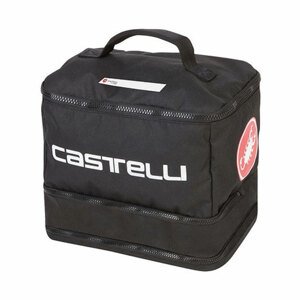 CASTELLI Kerékpáros táska - RACE RAIN - fekete
