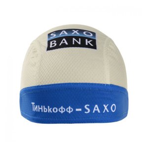 BONAVELO Kerékpáros bandana - TINKOFF SAXO  - fehér/kék