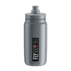 ELITE Kerékpáros palack vízre - FLY 550 ml - szürke
