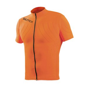 BIOTEX Rövid ujjú kerékpáros mez - EMANA - narancssárga