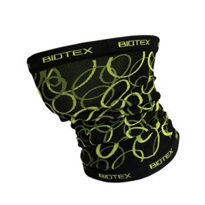 BIOTEX Kerékpáros nyakmelegítő - MULTIFUNCTIONAL - fekete/sárga