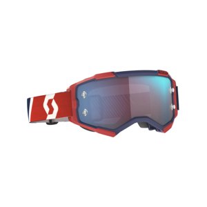 SCOTT Kerékpáros szemüveg - FURY - kék/piros