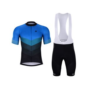 HOLOKOLO Rövid kerékpáros mez rövidnadrággal - NEW NEUTRAL - kék/fekete