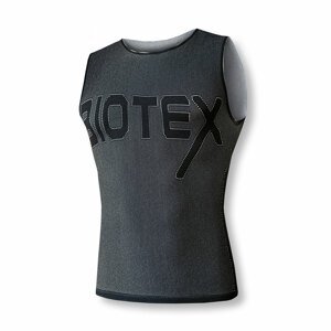 BIOTEX Ujjatlan kerékpáros póló - REVERSE - fekete