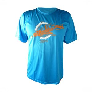 HAVEN Rövid ujjú kerékpáros mez - NAVAHO MTB - narancssárga/kék