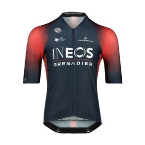 BIORACER Rövid ujjú kerékpáros mez - INEOS GRENADIERS '22 - kék/piros