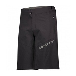 SCOTT Rövid kerékpáros nadrág kantár nélkül - ENDURANCE LS/FIT - fekete