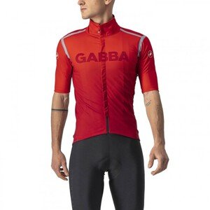 CASTELLI Rövid ujjú kerékpáros mez - GABBA ROS SPECIAL  - piros