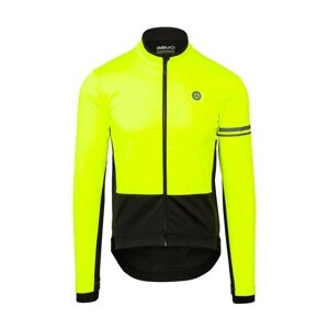 AGU Kerékpáros dzseki béléssel - WINTER ESSENTIAL - sárga/fekete