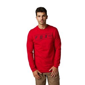 FOX Hosszú ujjú kerékpáros póló - PINNACLE PREMIUM - piros