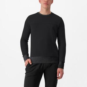 CASTELLI pulóver - LOGO SWEATSHIRT - fekete