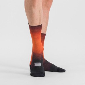 SPORTFUL Klasszikus kerékpáros zokni - SUPERGIARA - narancssárga/fekete