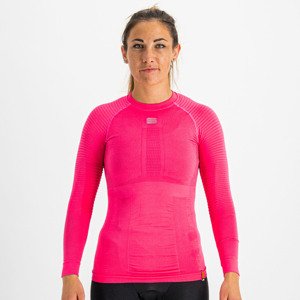 SPORTFUL Hosszú ujjú kerékpáros póló - 2ND SKIN - rózsaszín