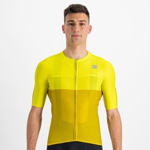 SPORTFUL Rövid ujjú kerékpáros mez - LIGHT PRO - sárga